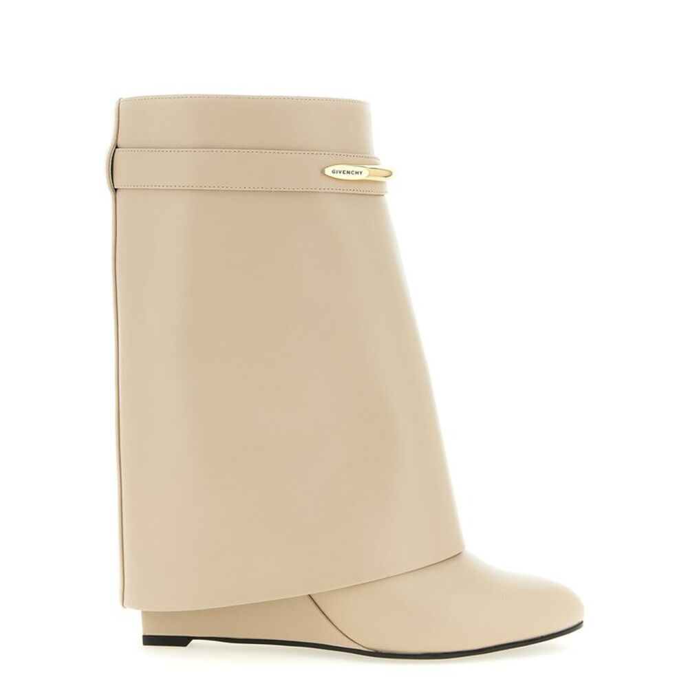 Givenchy Beige Calfskin Ankle Women's Boots